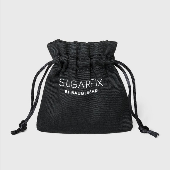 HP Sugarfix Baublebar Delicate Crystal 14K Gold Evil Eye NWT - Picture 4 of 7